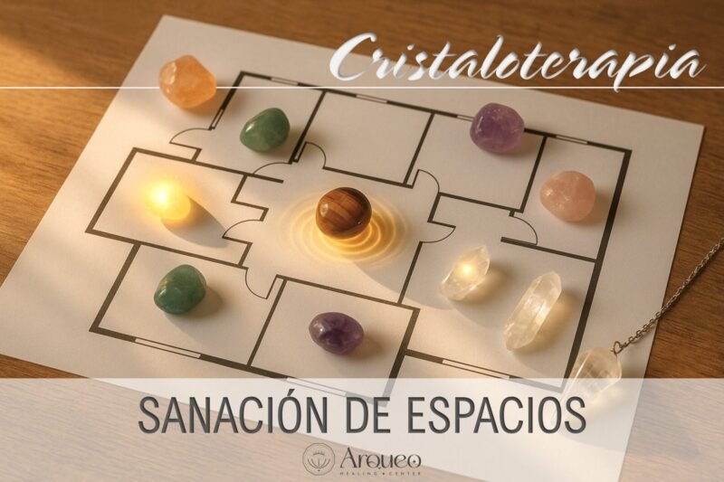 Limpieza energética y sanación de espacios con cristales